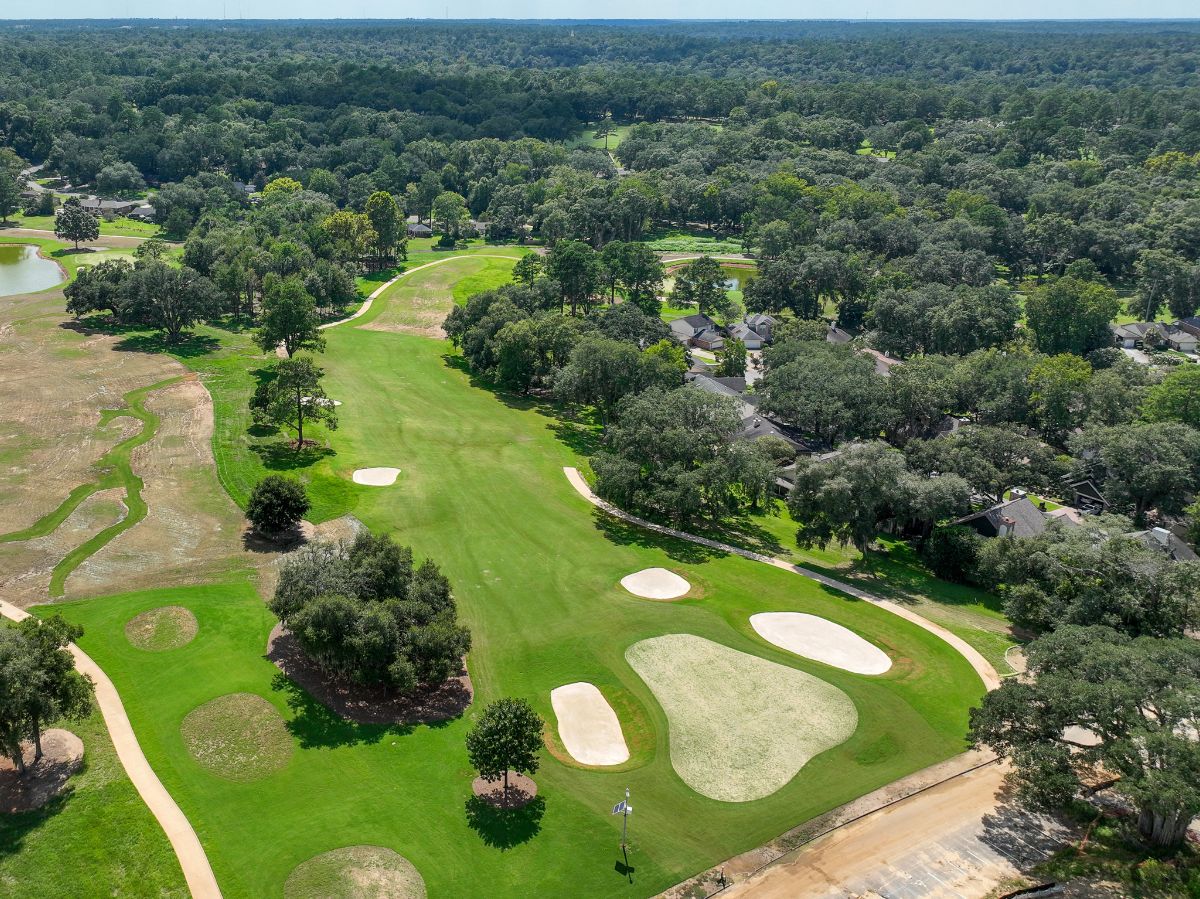 Get A Bird's-eye View Of The 18-hole Course Renovation - The Killearn Club